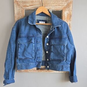 NWOT LOFT Blue Jean Jacket